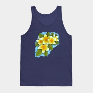 Frangipani Dreaming Tank Top